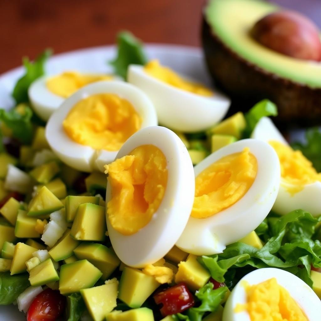 The Perfect Fusion: Avocado and Eggs Salad