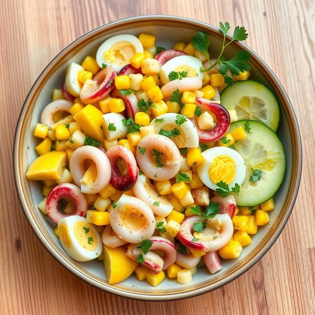 Calamari & Corn Fresh Salad