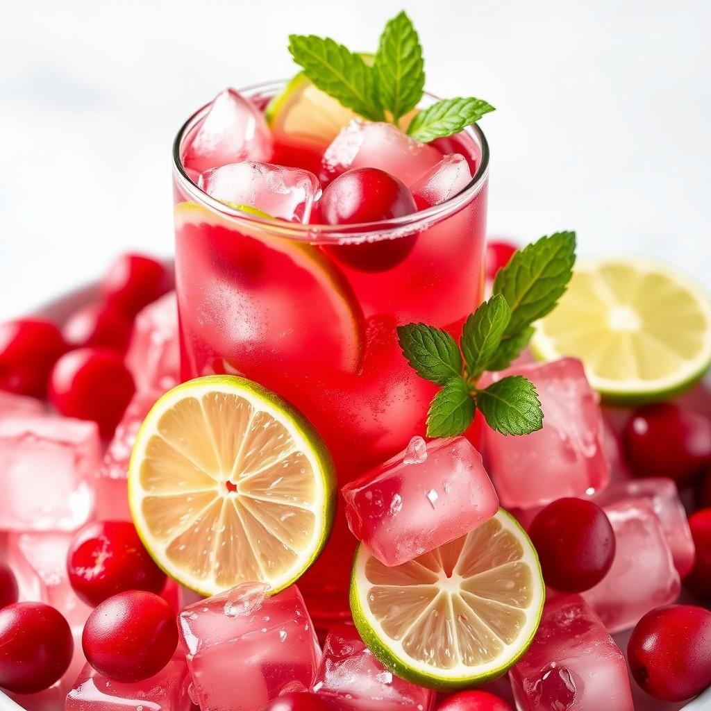 Cranberry Lime Cooler