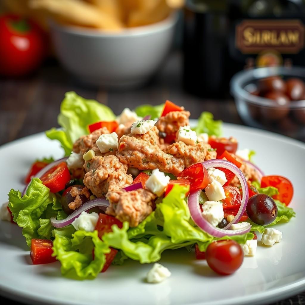 The Indulgent Protein Salad: A Unique Combination of Lettuce and Canned Spam