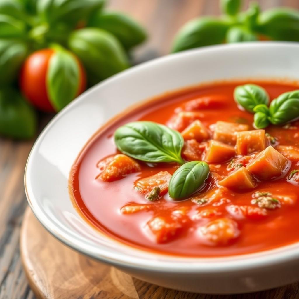 Italian Tomato Soup with Sausage