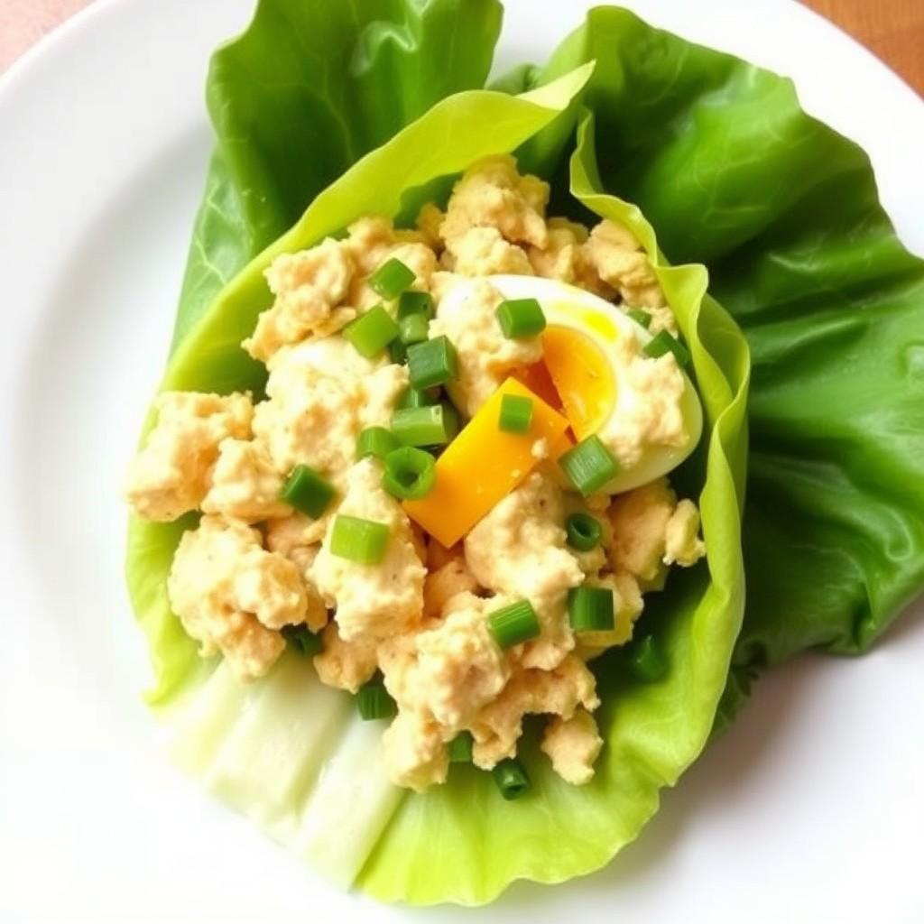 Tuna and Egg Delight Wrap