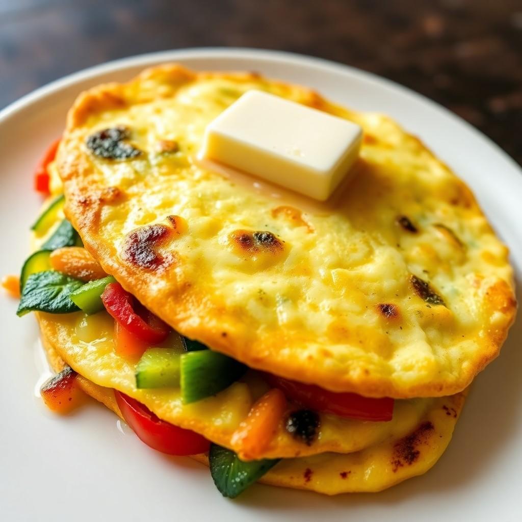 Vegetable Omelette