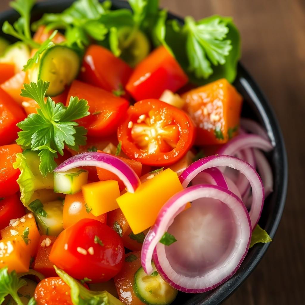 Mediterranean Veggie Salad