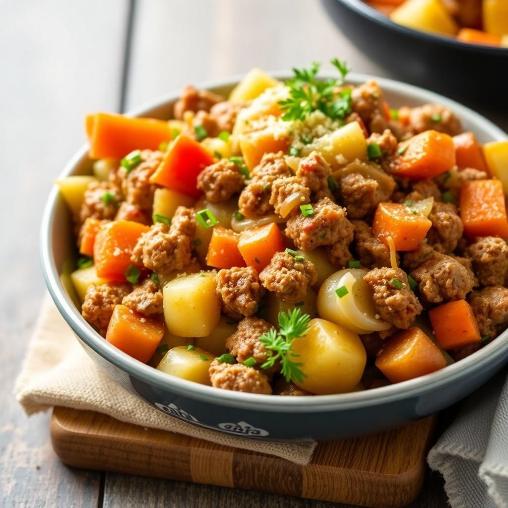 Vegetable and Beef Casserole