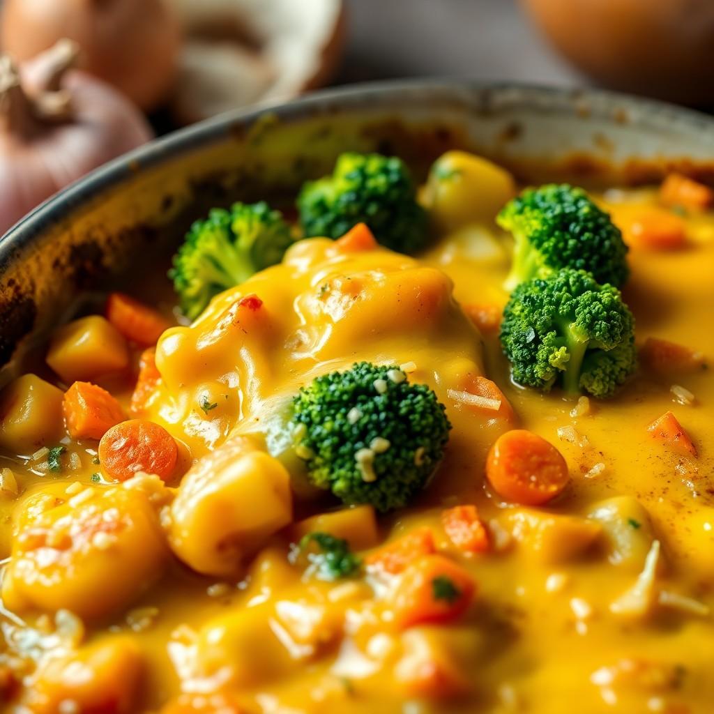 Cheesy Vegetable Casserole