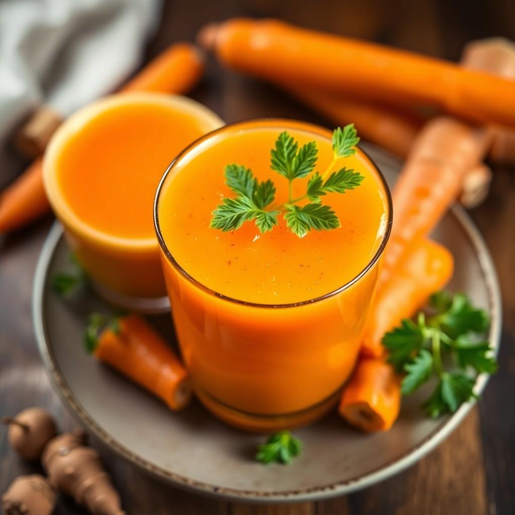 Carrot and Ginger Juice