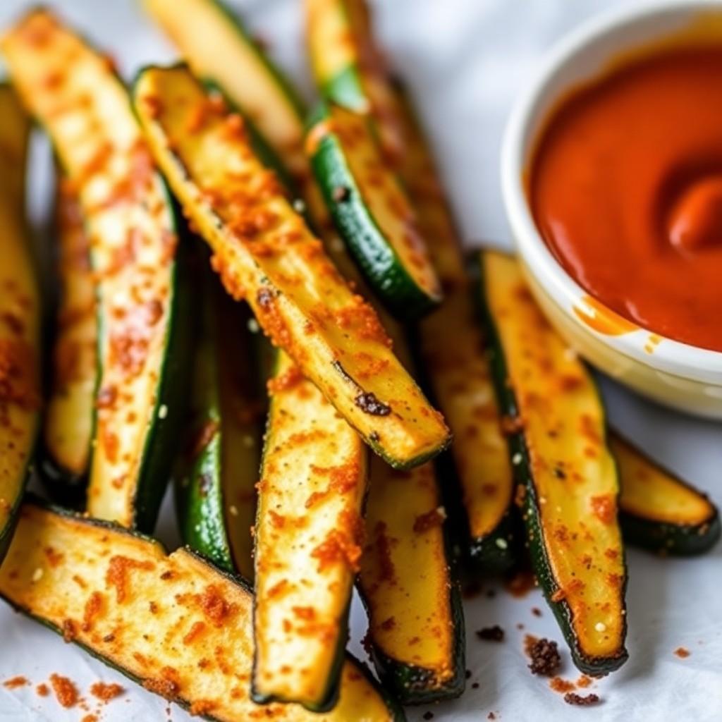 Spicy Zucchini Fries