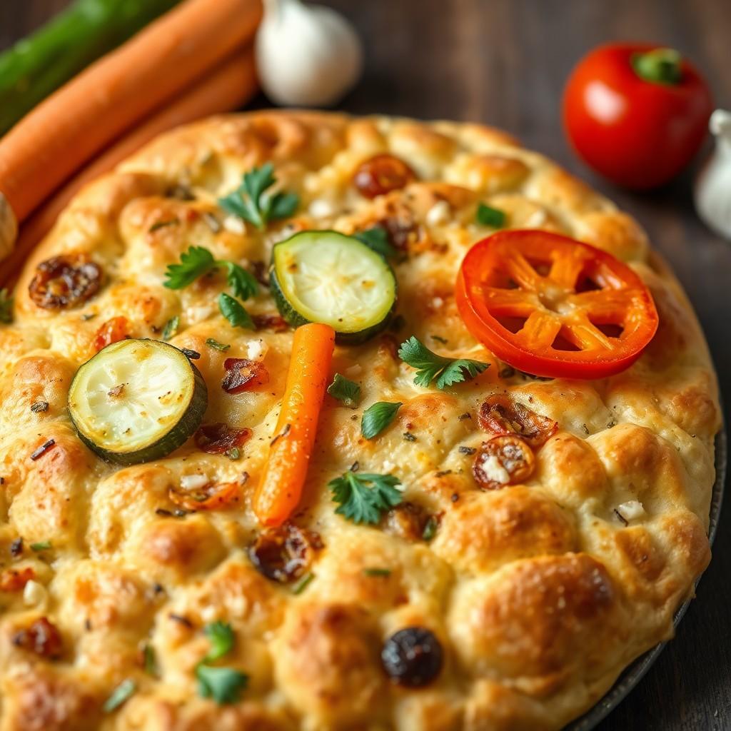 Vegetable Focaccia