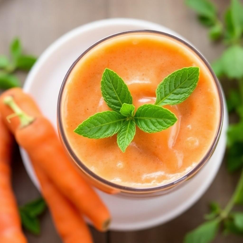 Carrot Mint Smoothie