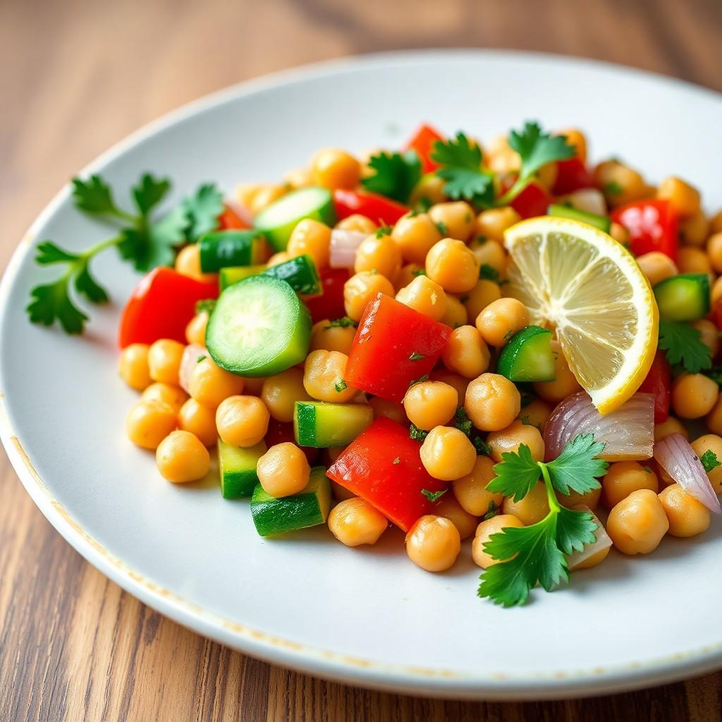 Mediterranean Chickpea Salad