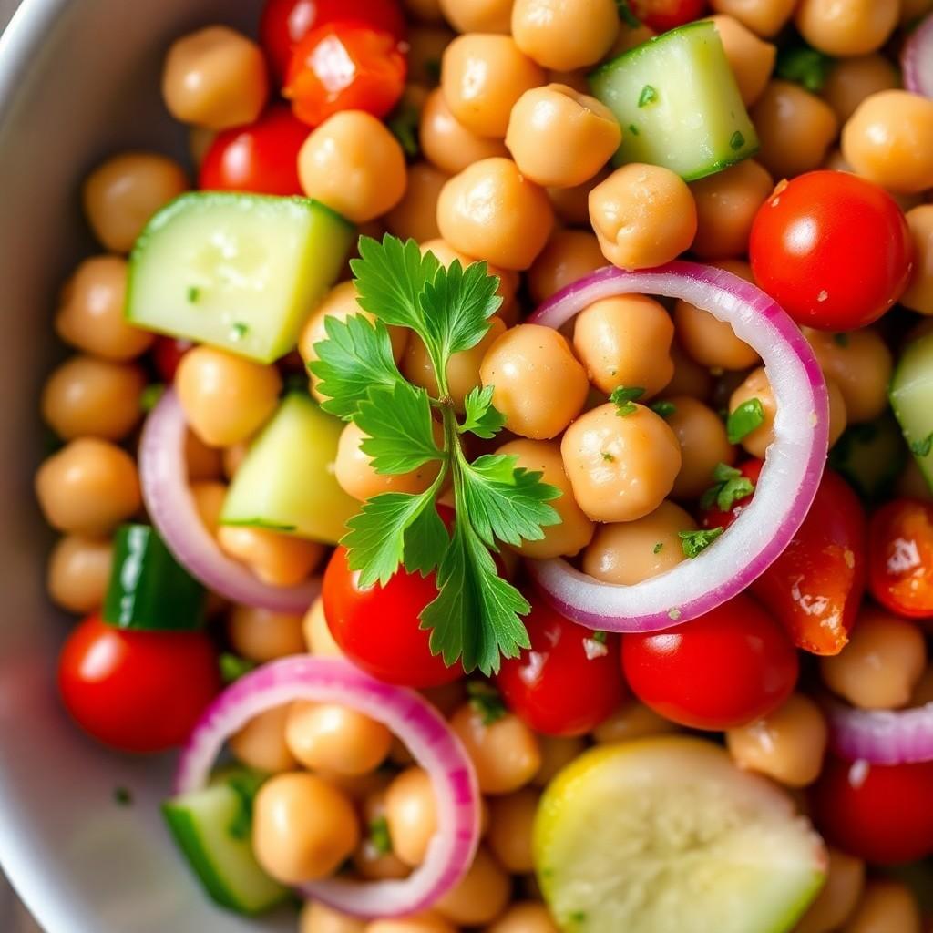 Mediterranean Chickpea Salad