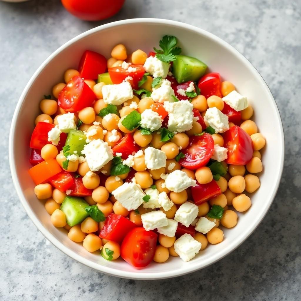 Mediterranean Chickpea Salad