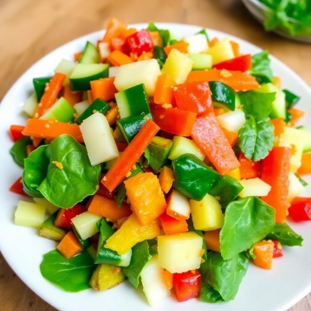 Colorful Veggie Salad