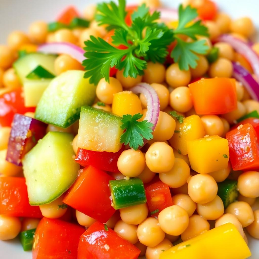 Mediterranean Chickpea Salad