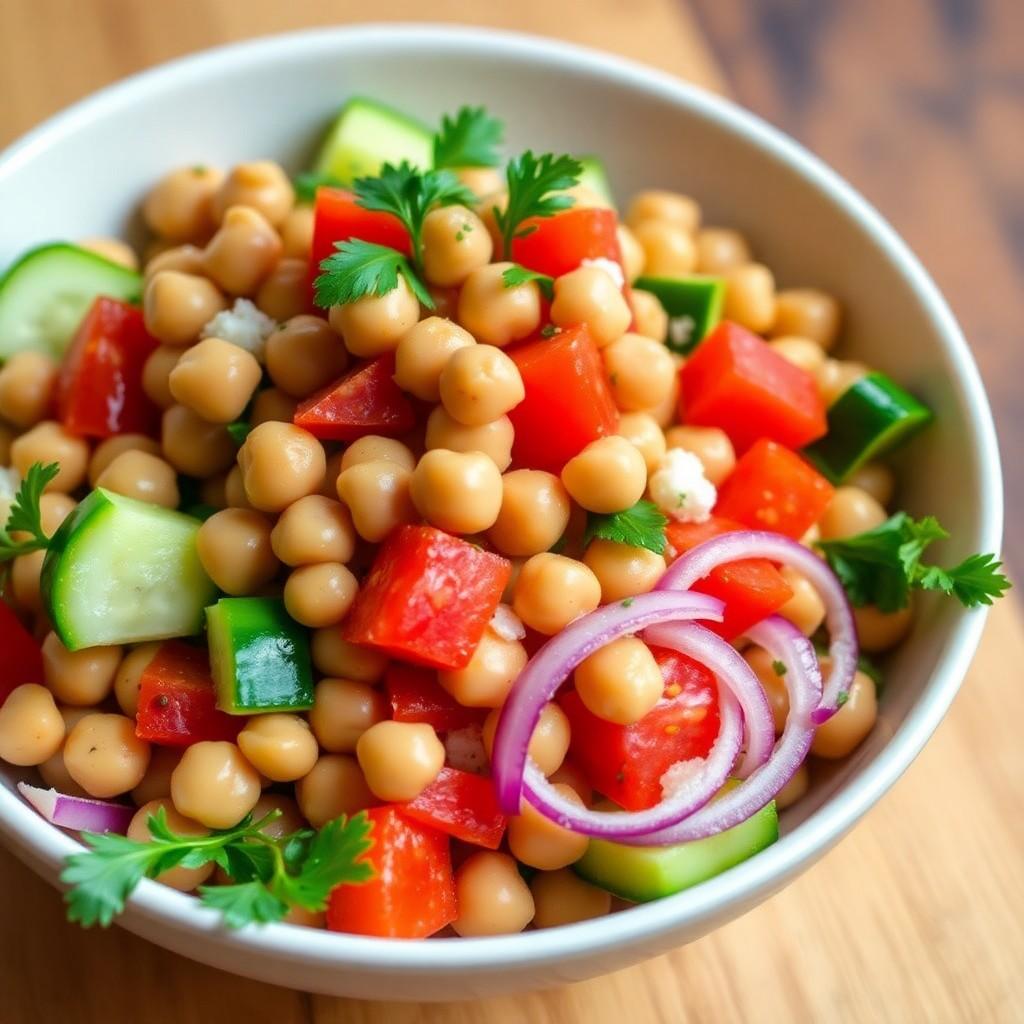 Mediterranean Chickpea Salad