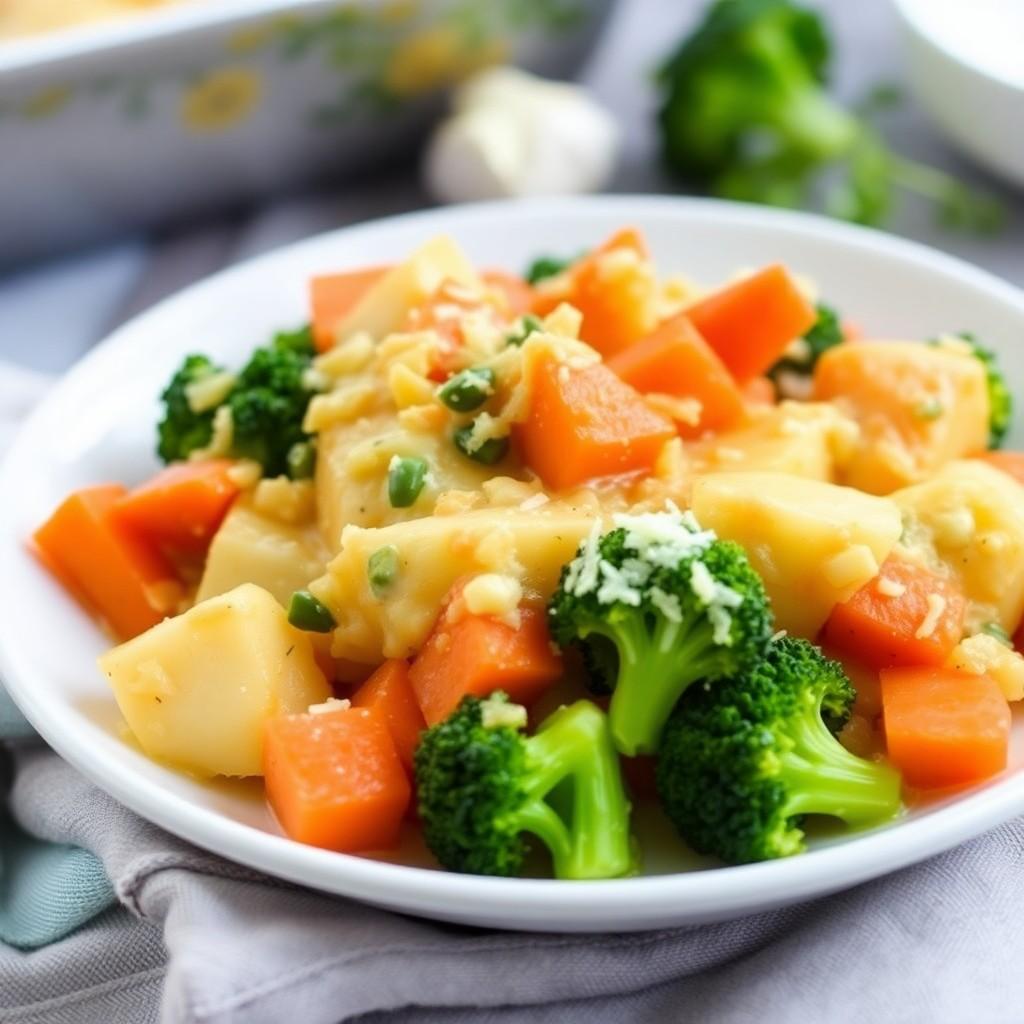 Cheesy Vegetable Casserole