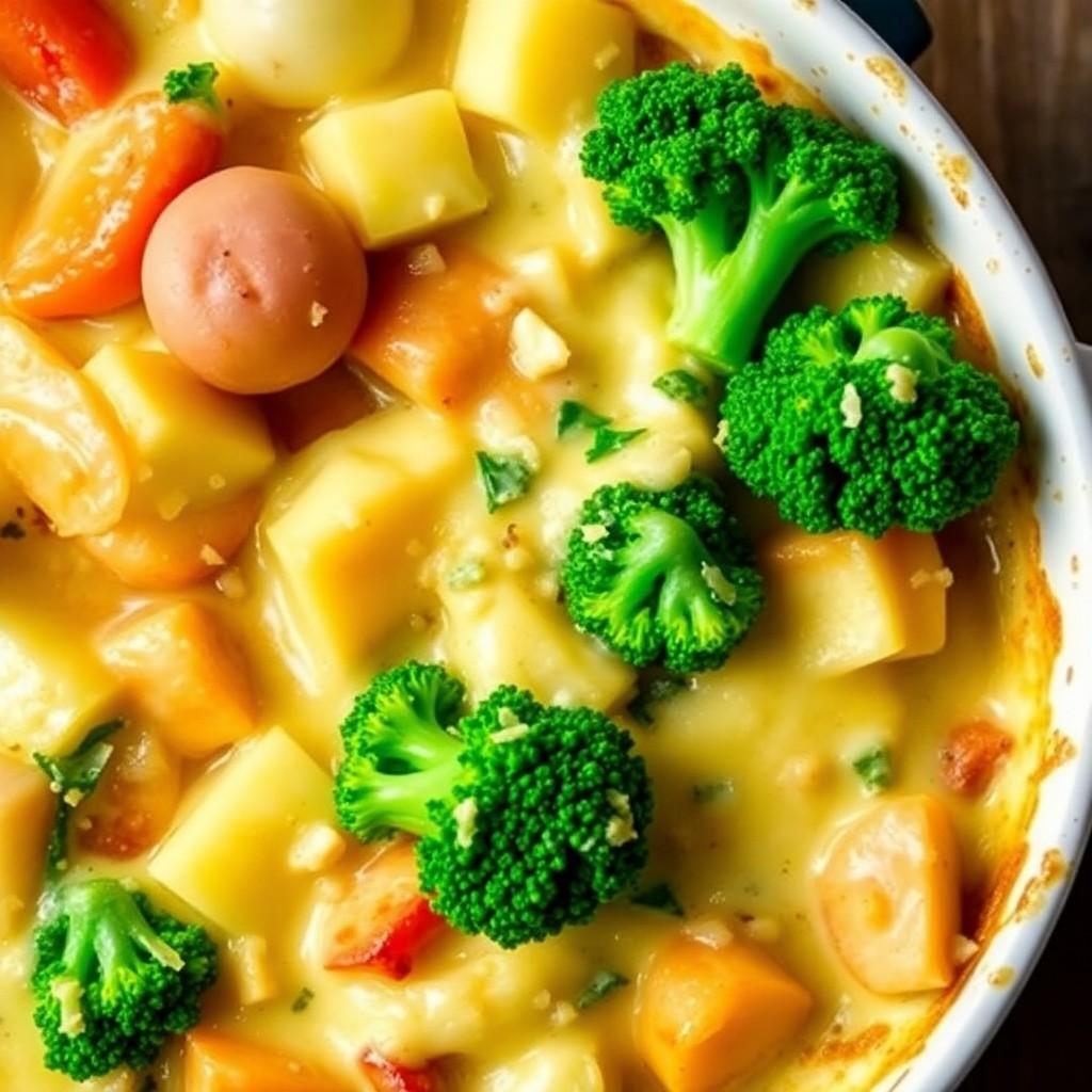 Cheesy Vegetable Casserole