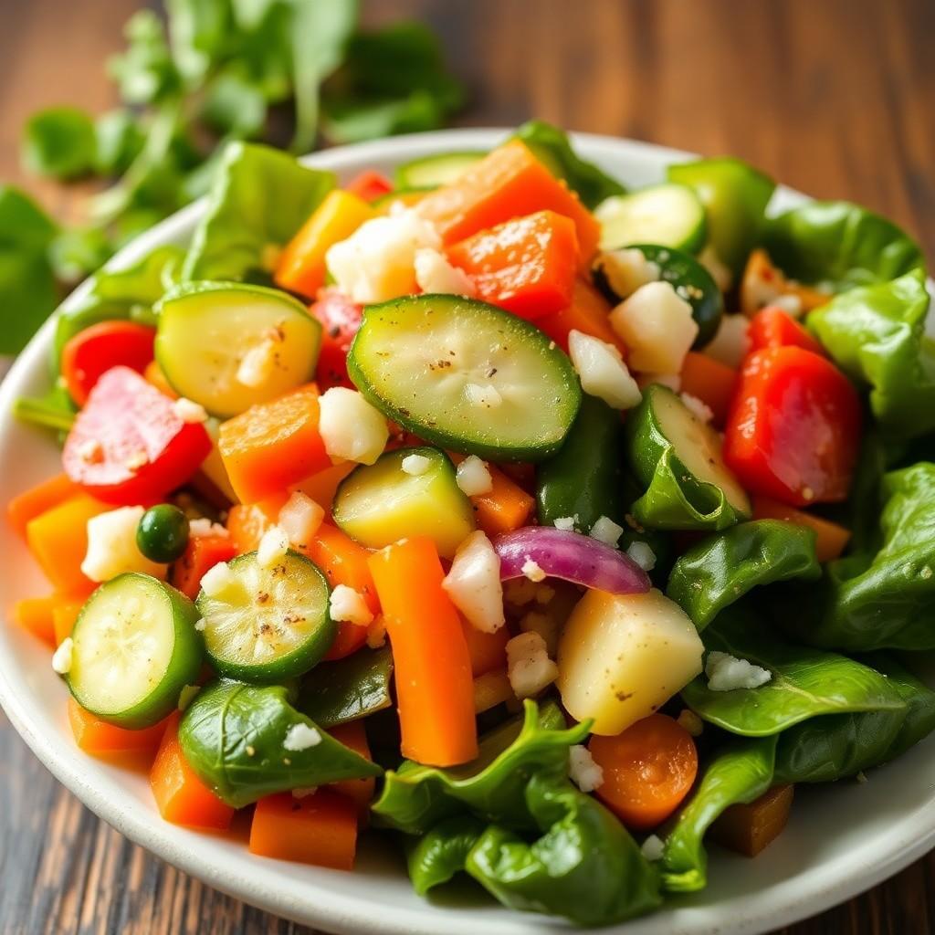 Colorful Veggie Salad