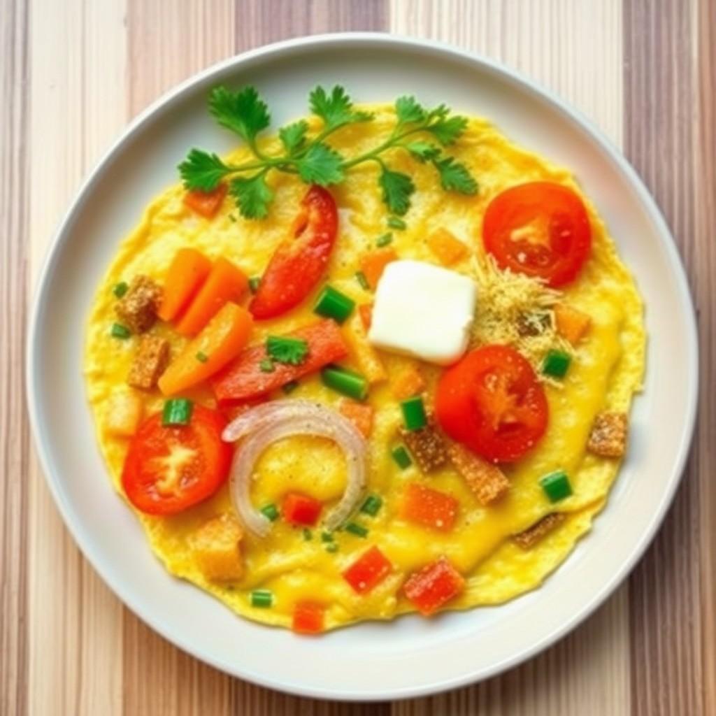 Vegetable Omelette