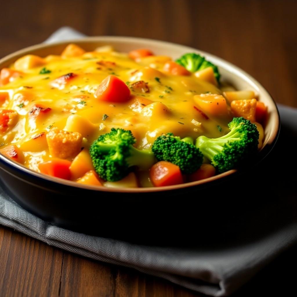 Cheesy Vegetable Casserole