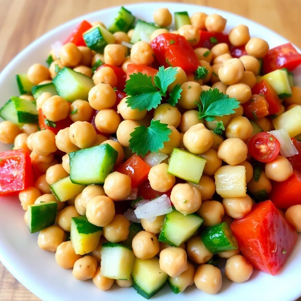 Mediterranean Chickpea Salad