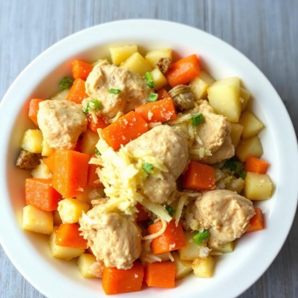 Vegetable and Chicken Casserole