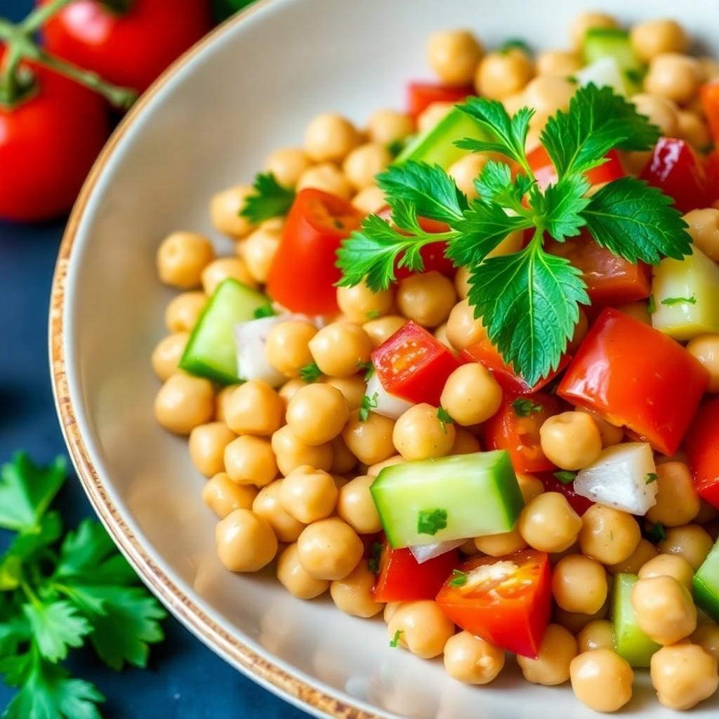 Mediterranean Chickpea Salad