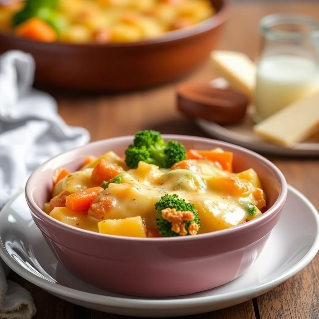 Cheesy Vegetable Casserole