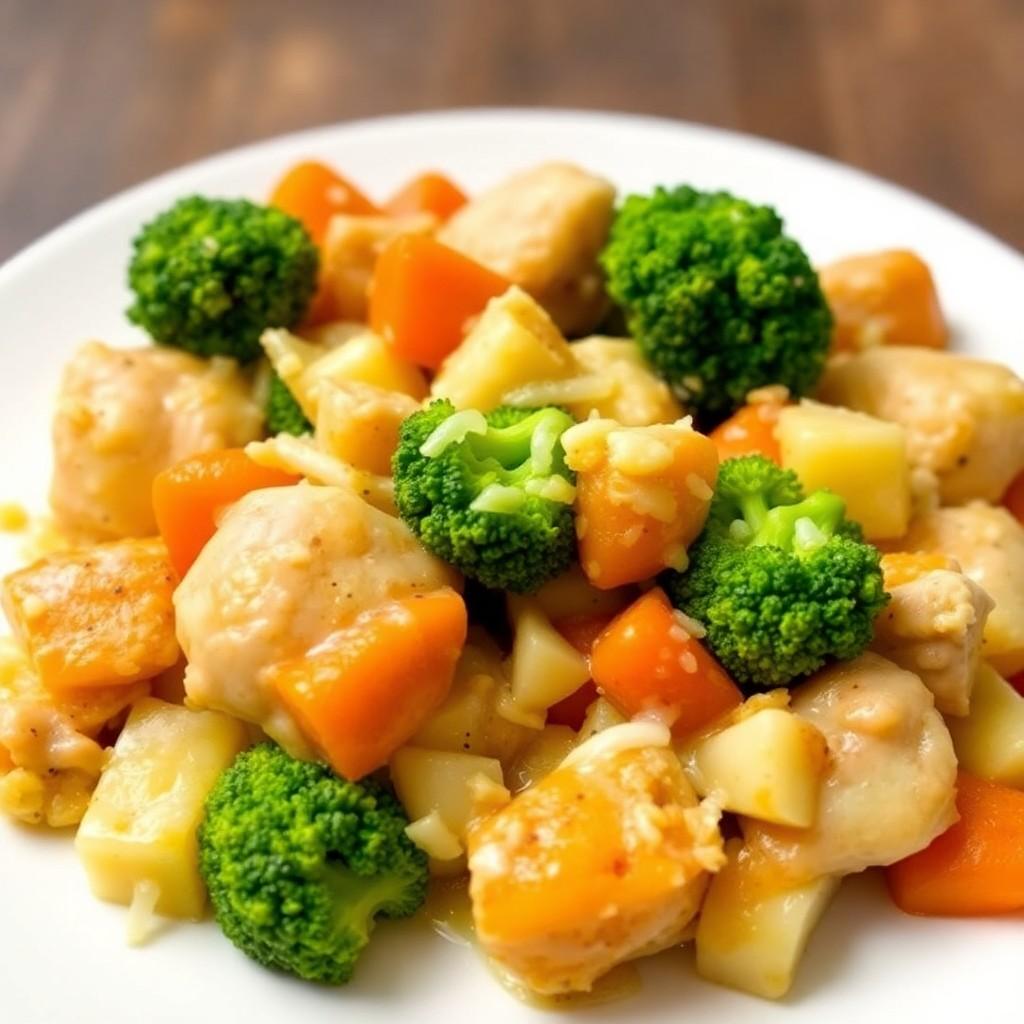 Vegetable and Chicken Casserole