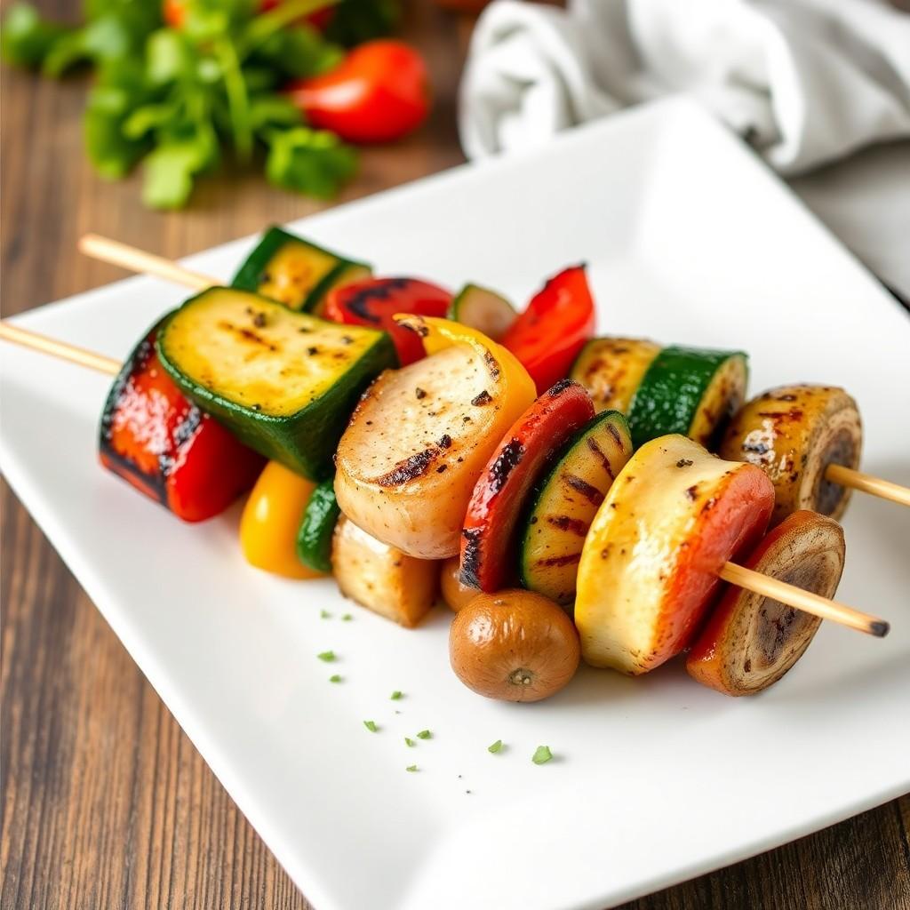 Grilled Vegetable Skewers