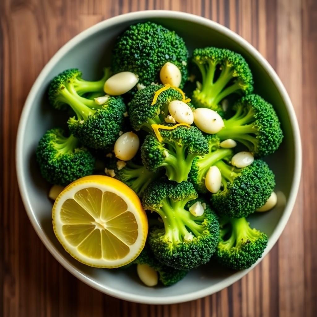 Garlic Broccoli with Lemon