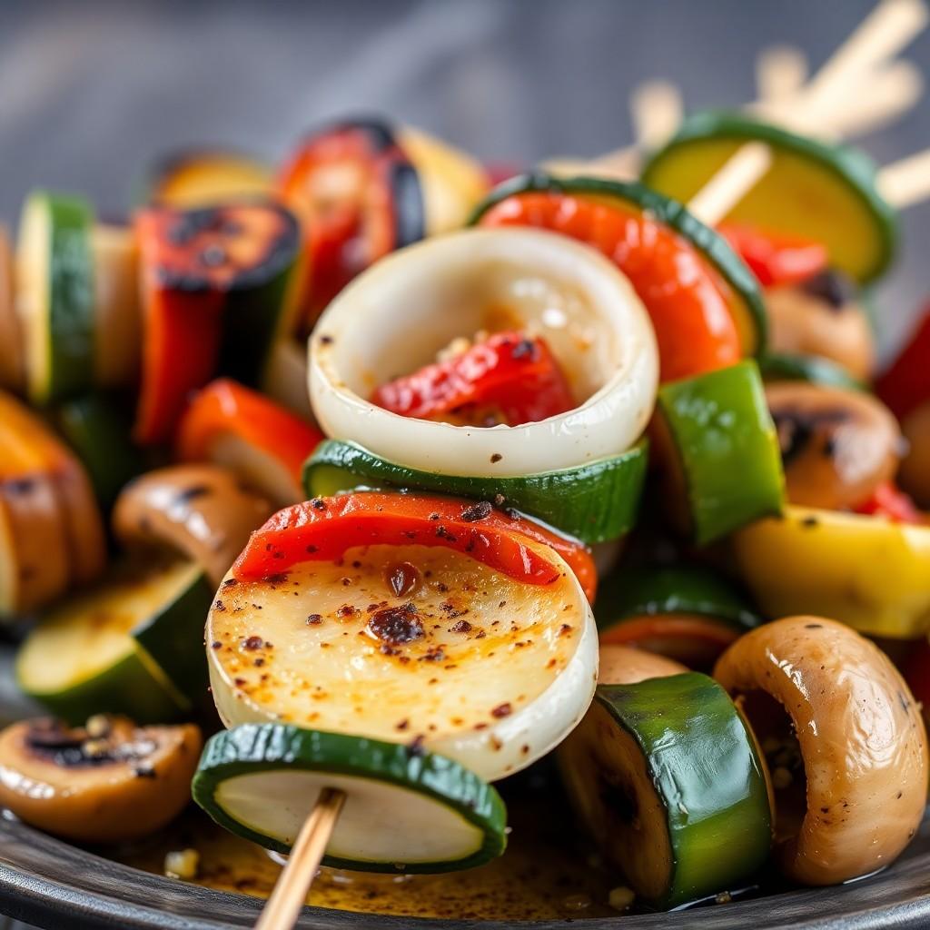 Grilled Vegetable Skewers