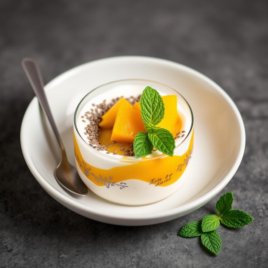 Mango Chia Yogurt Parfait