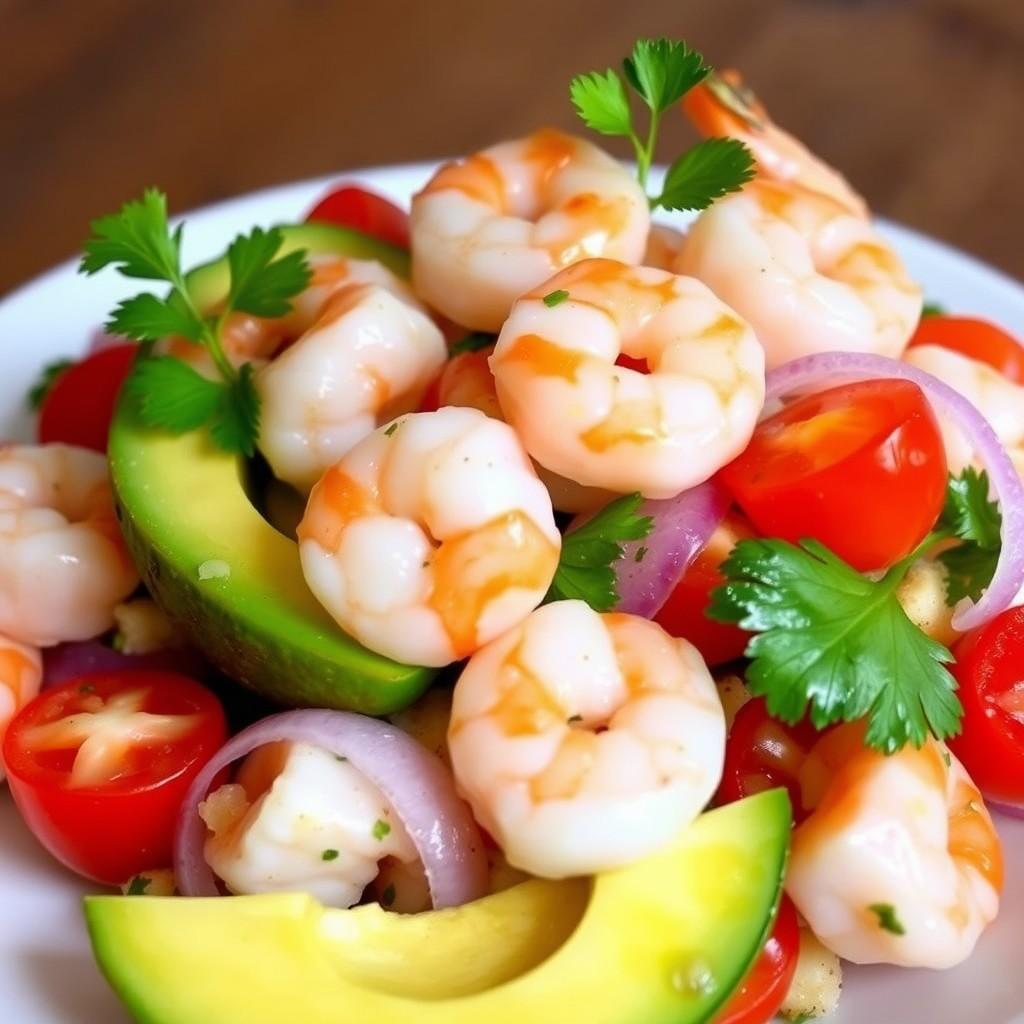 Shrimp and Avocado Salad