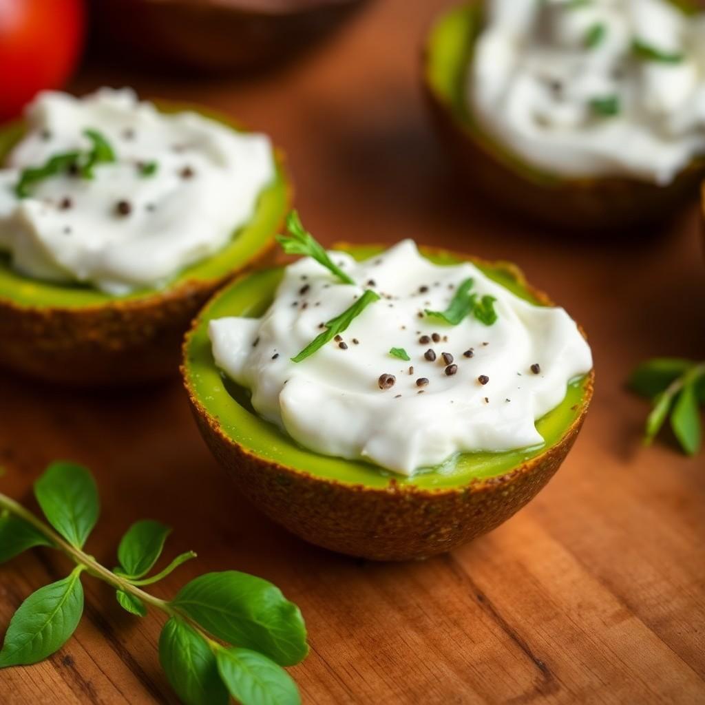 Avocado Tomato Cream Cheese Bites