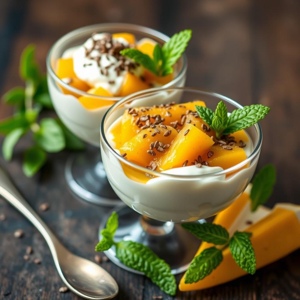 Mango Chia Yogurt Parfait