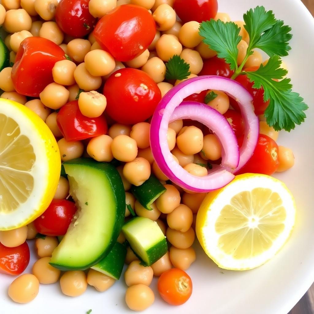 Mediterranean Chickpea Salad