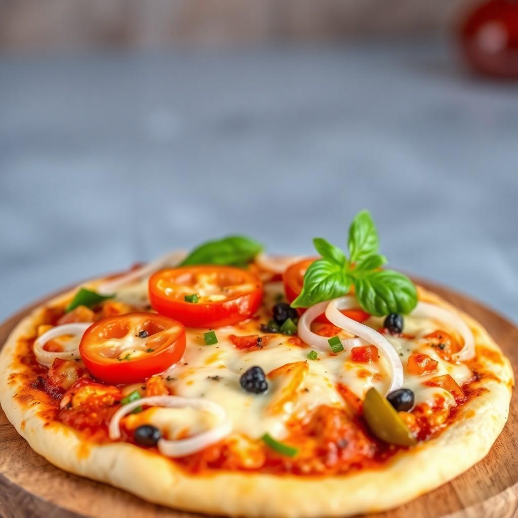 Vegetable Cheese Pizza