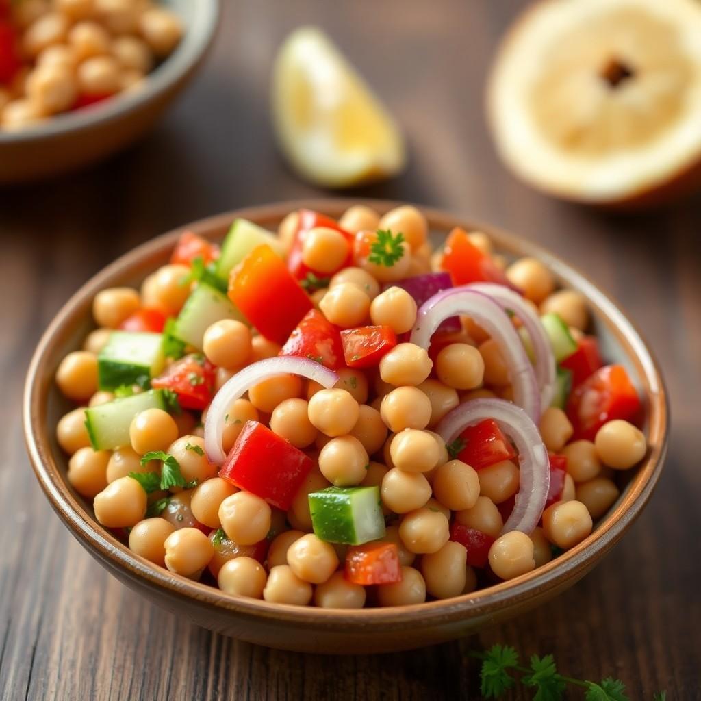 Mediterranean Chickpea Salad