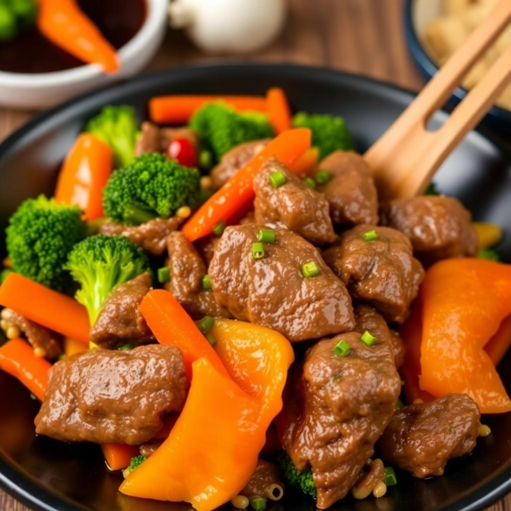 Vegetable Beef Stir Fry