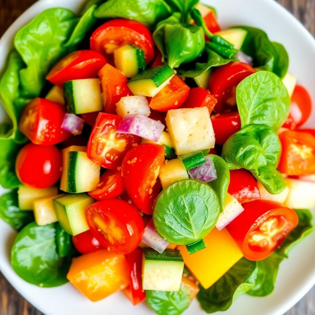 Colorful Veggie Salad