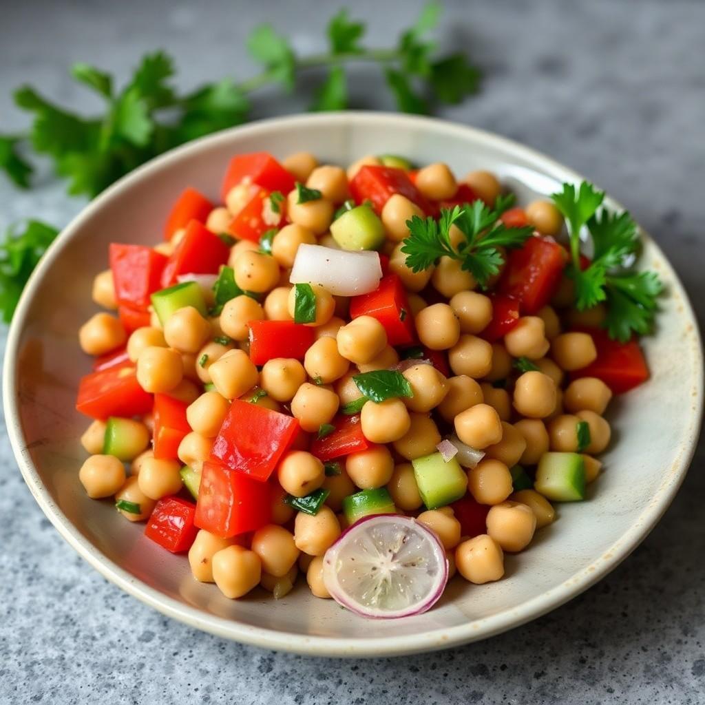 Mediterranean Chickpea Salad