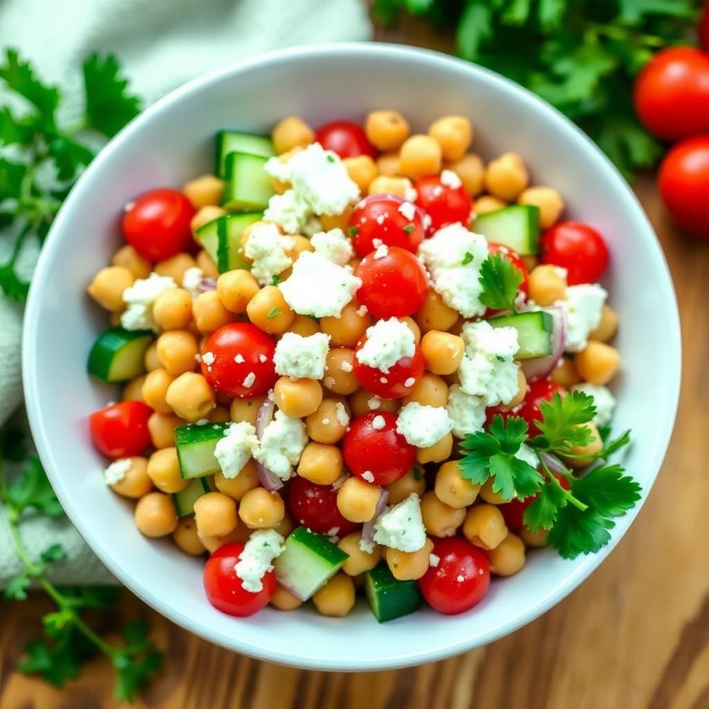 Mediterranean Chickpea Salad