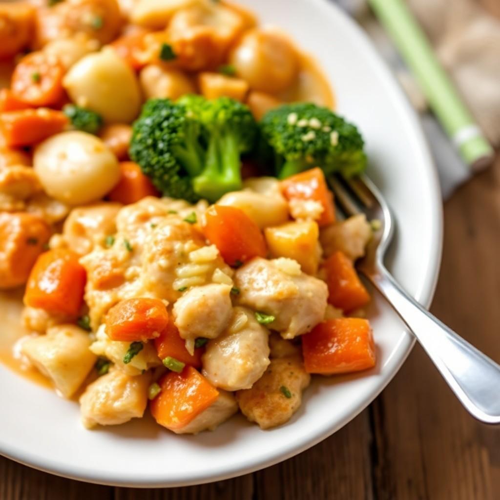 Vegetable and Chicken Casserole