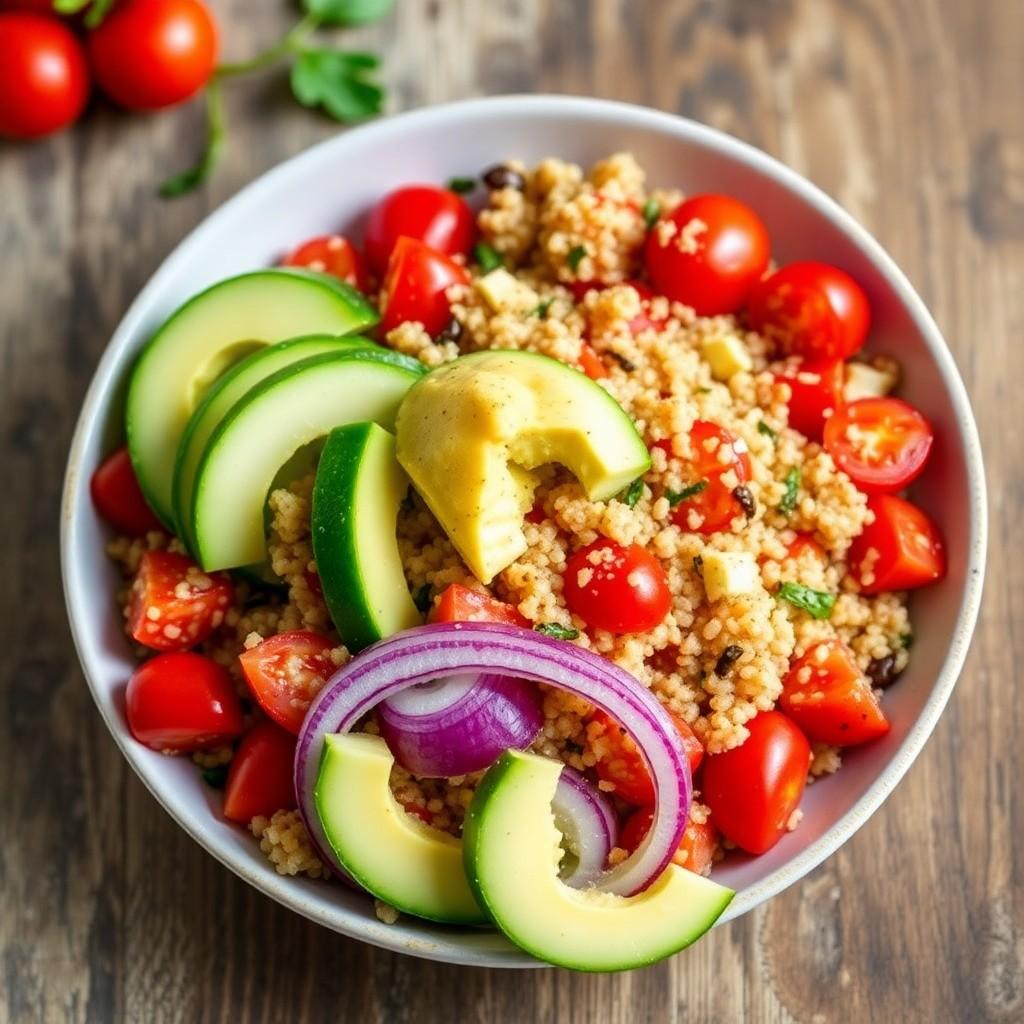 Mediterranean Quinoa Salad