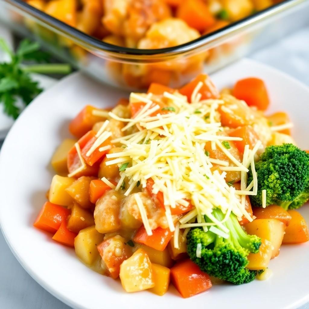 Cheesy Vegetable Casserole