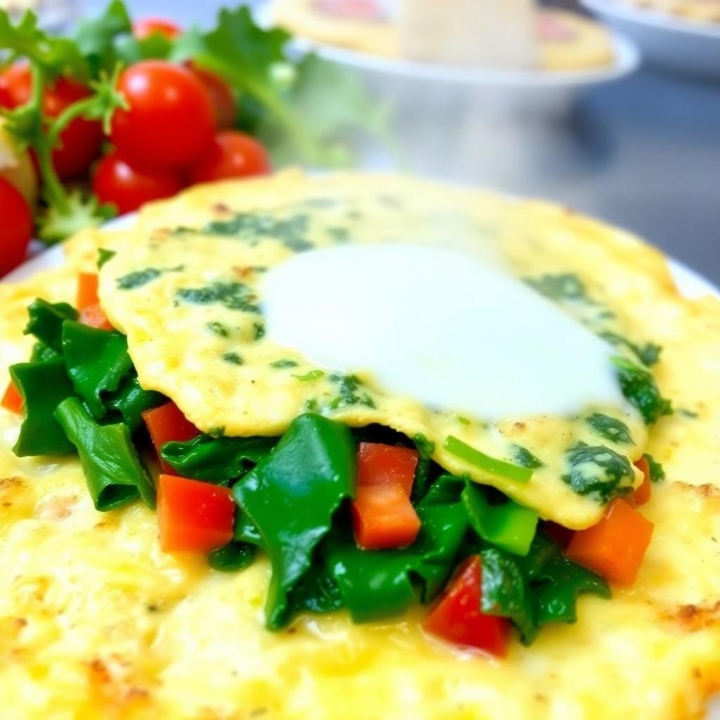 Vegetable Omelette