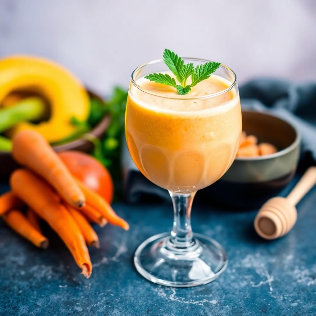 Carrot and Mango Smoothie