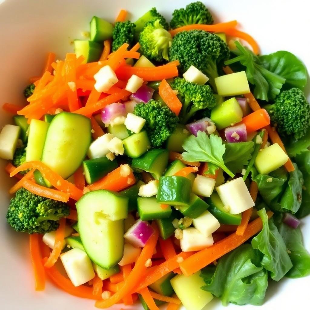 Rainbow Veggie Salad